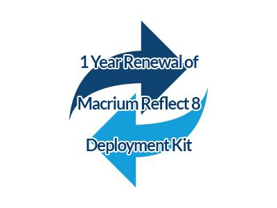 Macrium Reflect Deployment Kit - subscription license renewal (1 year) - 1