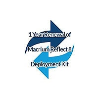 Macrium Reflect Deployment Kit - renouvellement de la licence d'abonnement (1 an) - 1 site, déploiements illimités