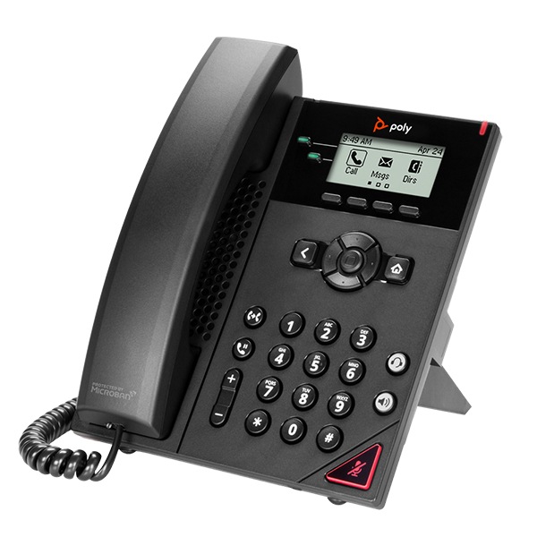 Poly VVX 150 2-Line IP Desk Phone - 2200-48810-025RS