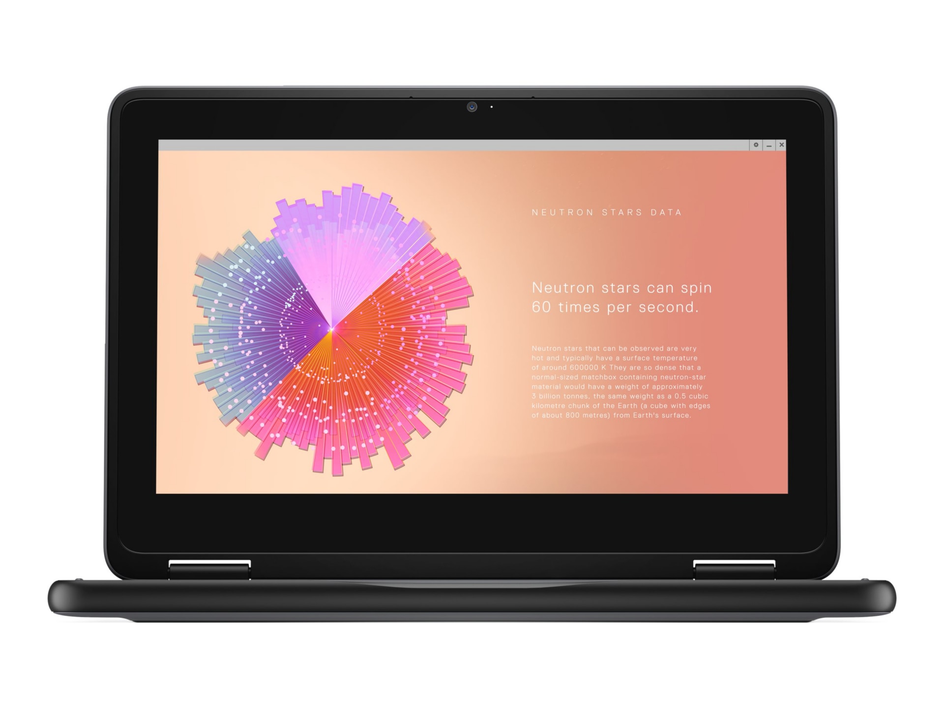 Thumbnail 2 of 10 for Dell Chromebook 3110 2in1 (2024) - 11.6" - Intel Celeron - N4500 - 4 GB RAM - 32 GB eMMC