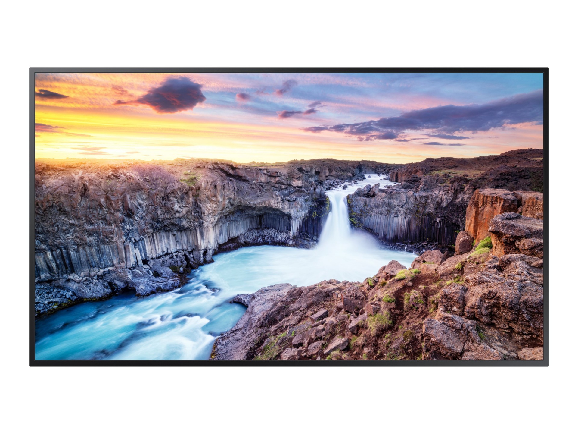 Samsung QH43B QHB Series - 43" LED-backlit LCD display - 4K - for digital signage
