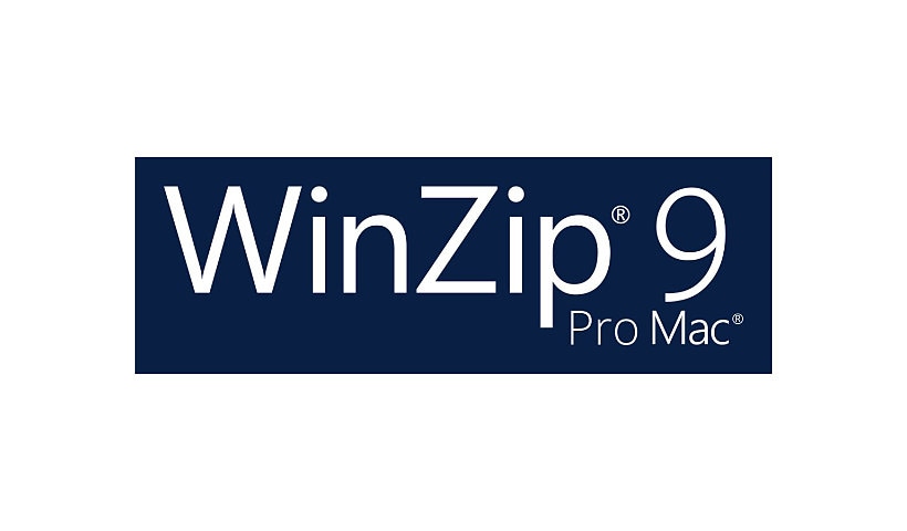 WinZip Mac Edition Pro (v. 9) - license - 1 user