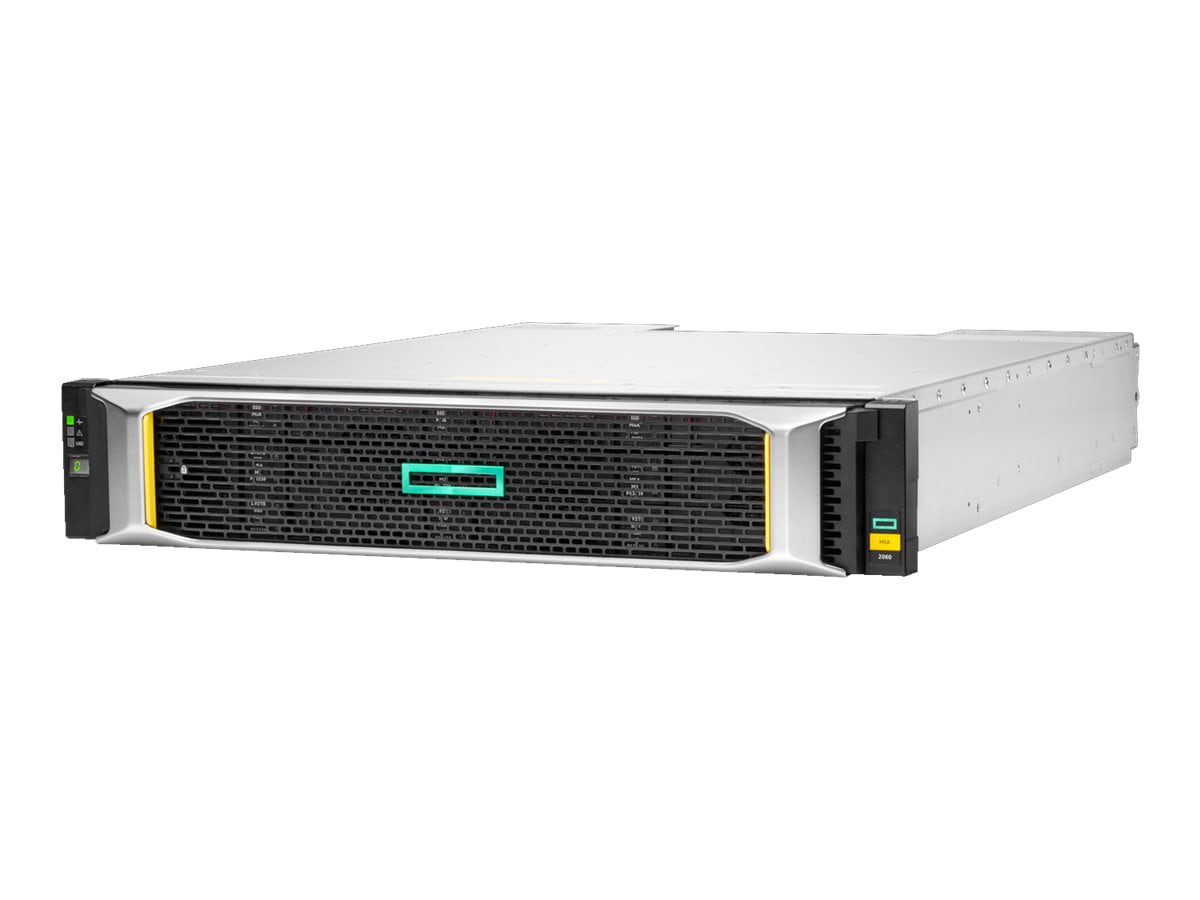 HPE Modular Smart Array 2060 10GBase-T iSCSI SFF Storage - baie de disques