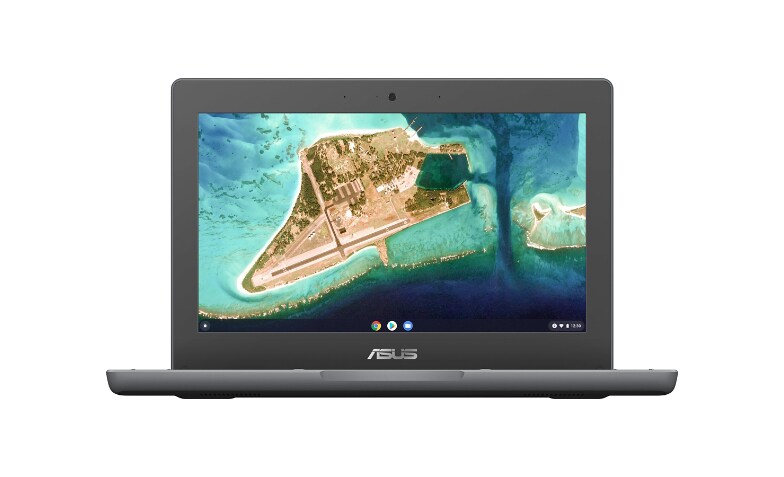 Asus Chromebook CR1 CR1100CKA-YZ142 11.6 Rugged Chromebook HD 1366x768  Intel Celeron N5100 Quad-core (4 Core) 1.10 GHz 4 GB Total RAM 32 GB Flash  Memory - Dark Gray 