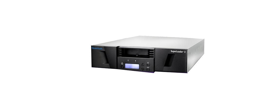 Quantum SuperLoader 3 with LTO-9 Half Height SAS Tape Drive