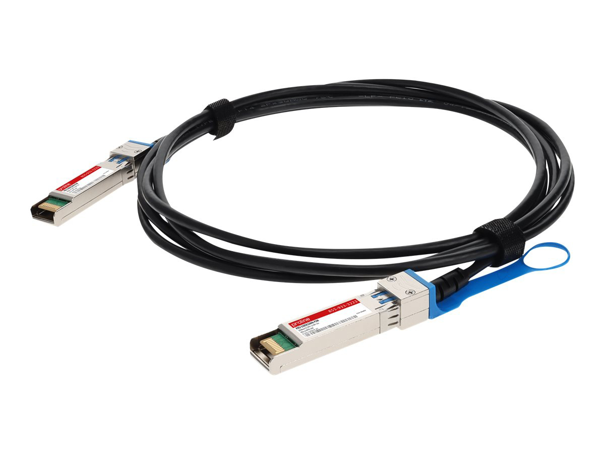 Proline Dell® DAC-SFP-25G-5M to Intel® XXVDACBL5M Compatible TAA Compliant 25GBase-CU SFP28 to SFP28 Direct Attach Cable