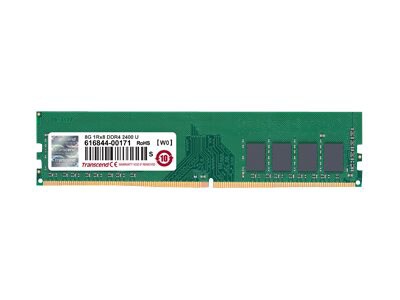Transcend JetRAM - DDR4 - module - 8 GB - DIMM 288-pin - 3200 MHz / PC4-25600 - unbuffered