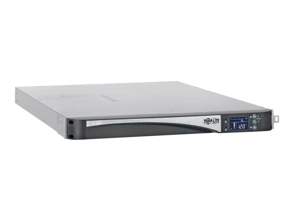 Tripp Lite 120V 1500VA 1440W Double-Conversion UPS - 5 Outlets, Card Slot, LCD, USB, DB9, 1U Rack - UPS - 1.44 kW - 1500