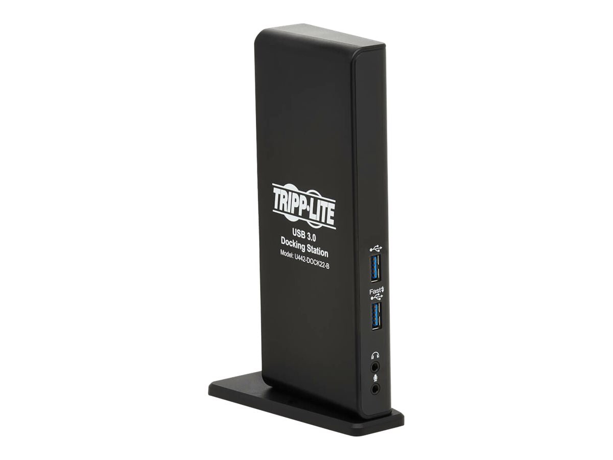 Eaton Tripp Lite Series USB-C and USB-A Dock, Dual Display - HDMI, 6x USB port, GbE - docking station - USB - 2 x HDMI -