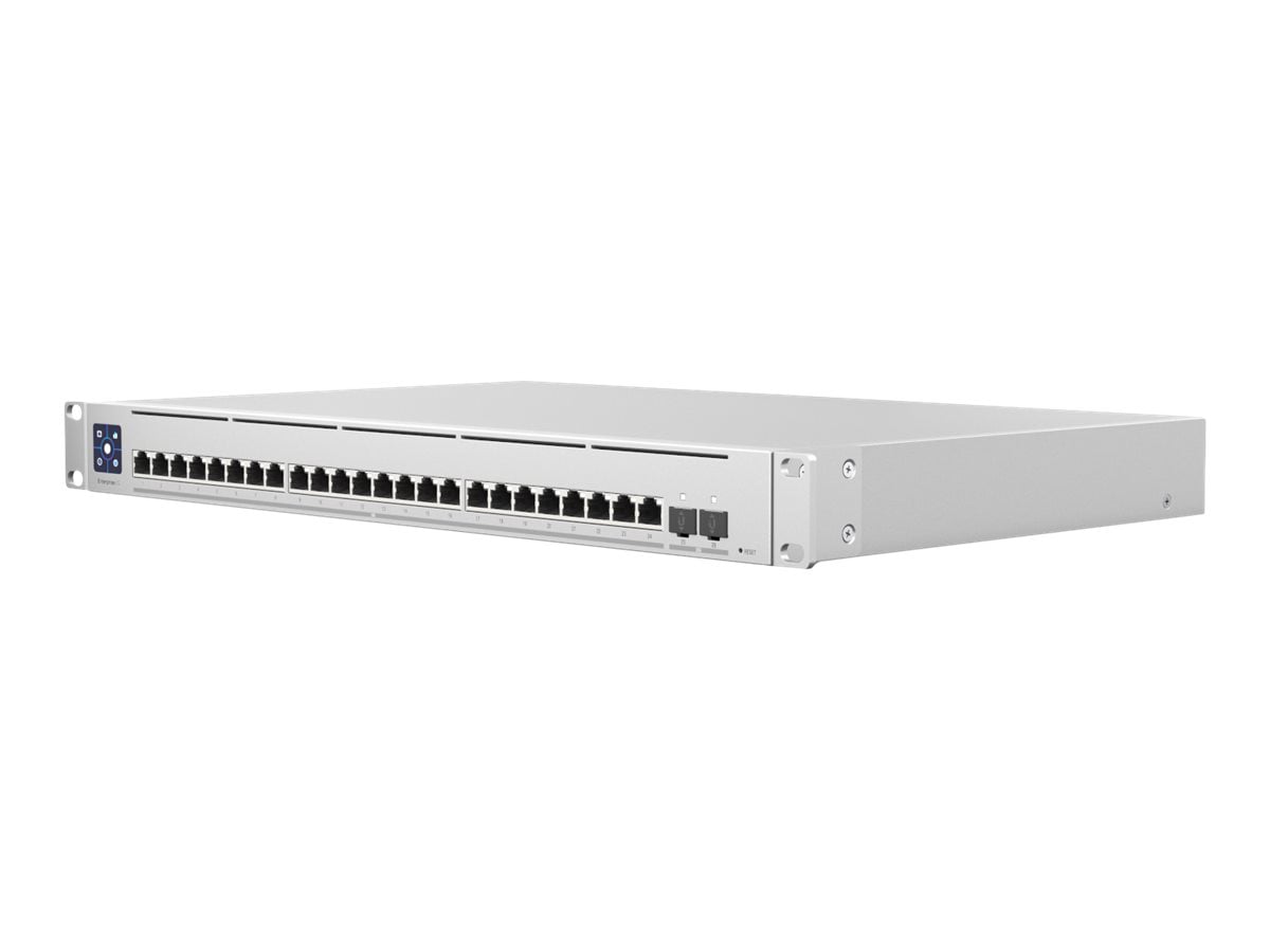 Ubiquiti UniFi Layer 3 Switch with 24x 10GbE RJ45 and 2x 25G SFP28 Ports