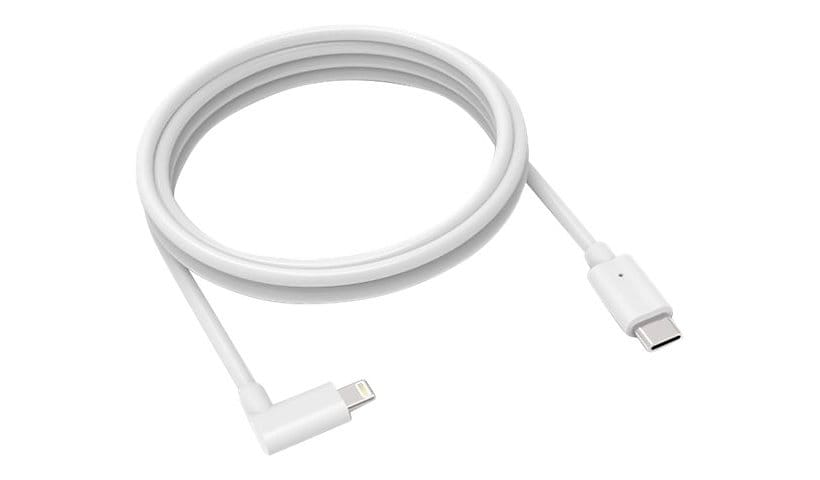 Compulocks 6FT USB-C Male to 90 Degree Lightning Charging Cable Right Angle - Lightning cable - 1.83 m