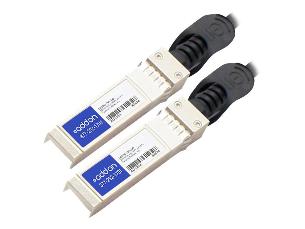 AddOn 10GBase-CU direct attach cable - TAA Compliant - 7 m