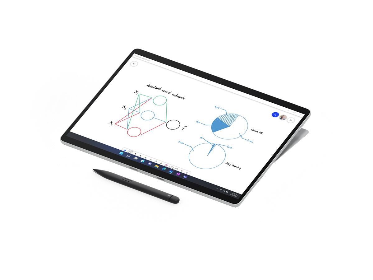 Microsoft Surface Pro 8 - 13 po - Core i5 1145G7 - 8 GB RAM - 128 GB SSD - 4G LTE-A - Platinum - W10 Pro