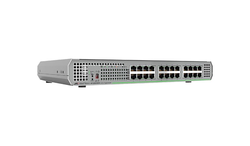 Allied Telesis CentreCOM AT-GS910/24 - switch - 24 ports - unmanaged