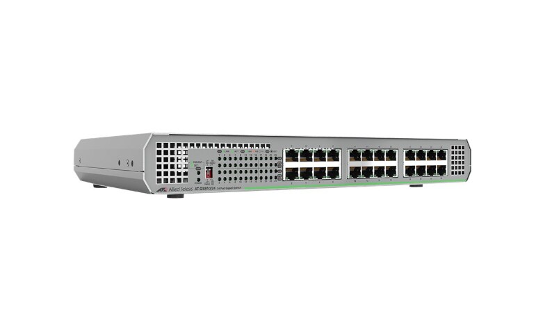 Allied Telesis CentreCOM AT-GS910/24 - switch - 24 ports - unmanaged