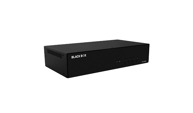 Black Box Secure KVM Switch - 4-Port,Dual-Monitor,FlexPort HDMI/DP