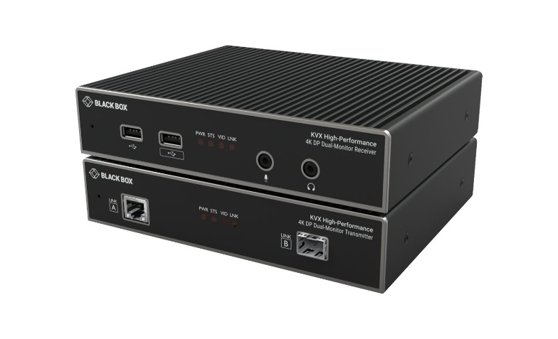 Black Box KVXHP-200 - KVM / audio / serial / USB extender - RS-232