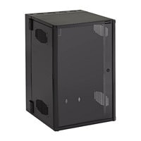Black Box 19U Wallmount Rack Enclosure Double-Hinged,300lb Capacity,24” D