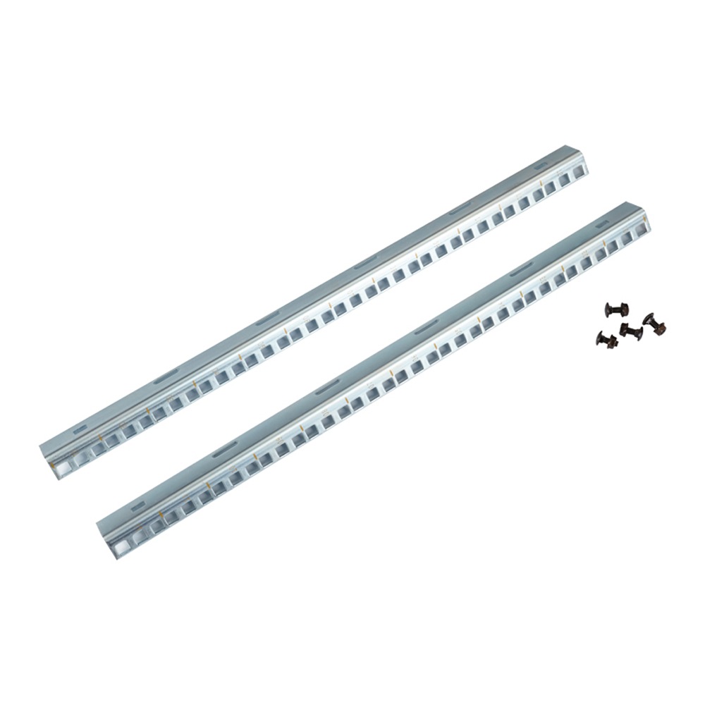 Black Box - rack angles - M6 square holes - 26U