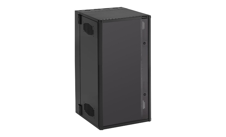 Black Box - cabinet - double-hinged, plexiglass window door