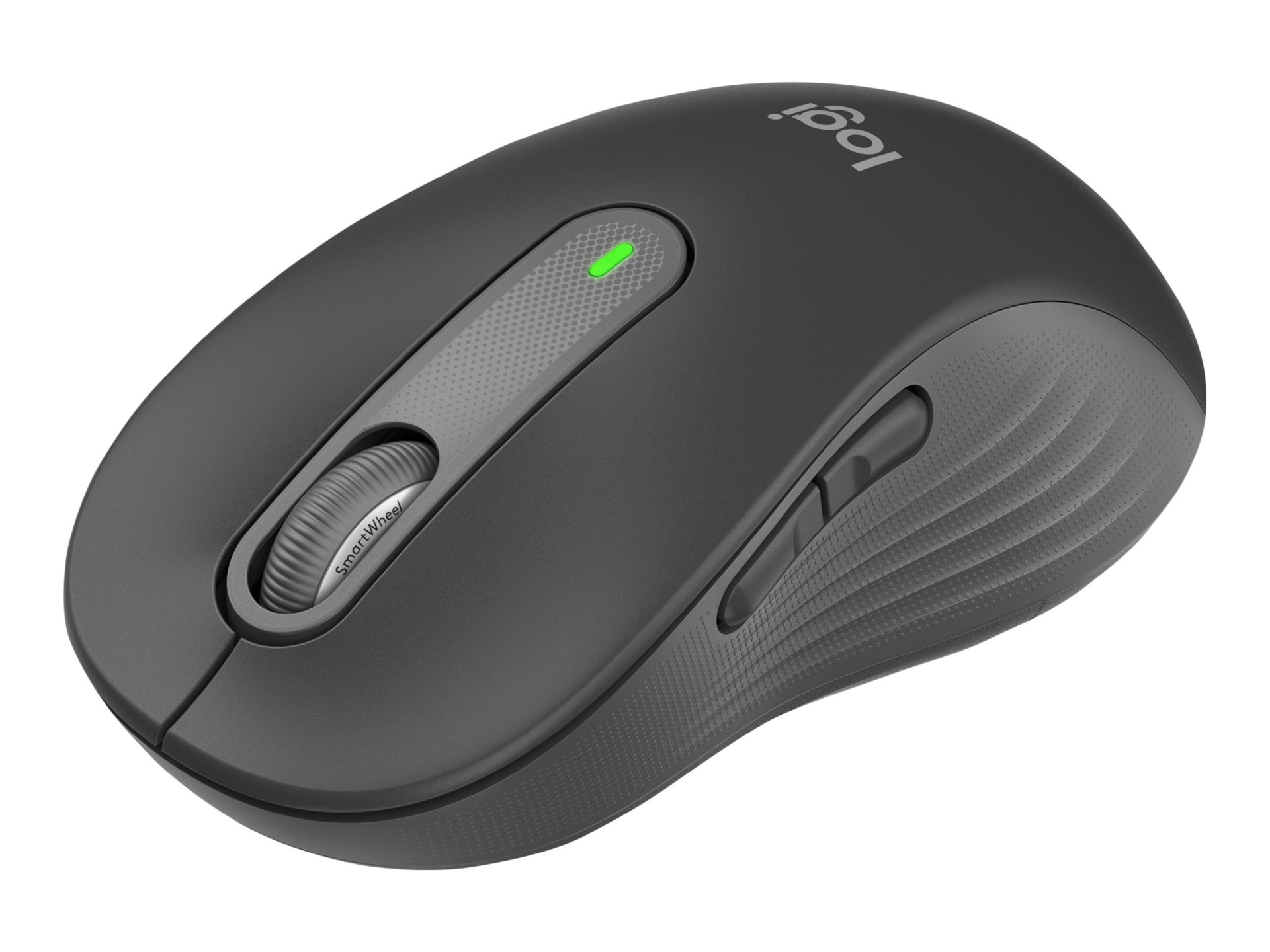 Logitech Signature M650 L LEFT - mouse - full size - Bluetooth, 2.4 GHz - graphite