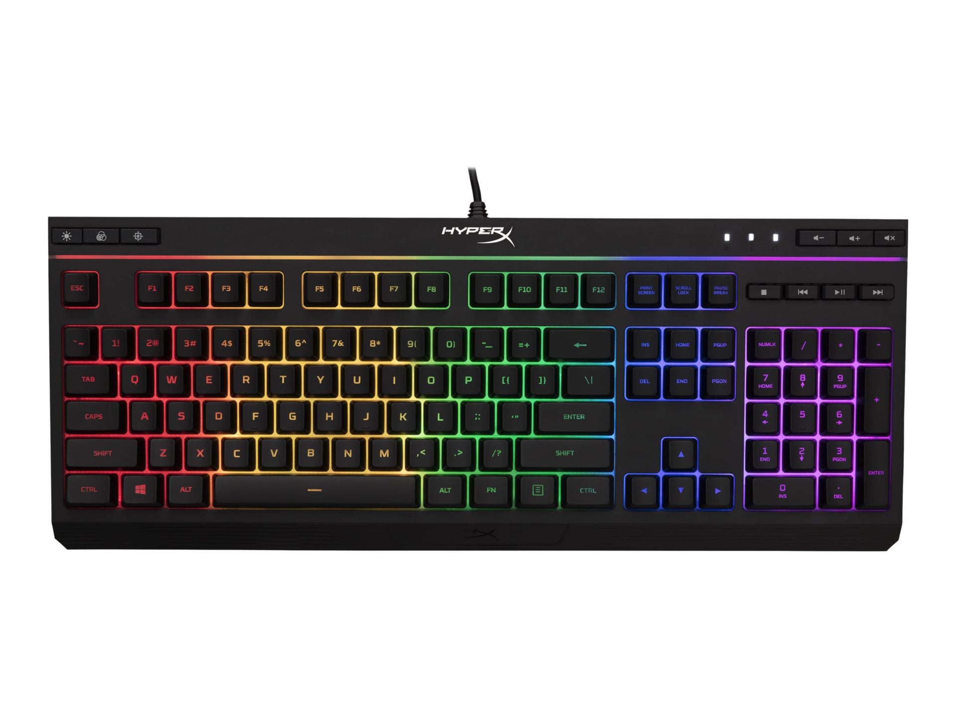 HyperX Alloy Core RGB - keyboard - QWERTY - US - black