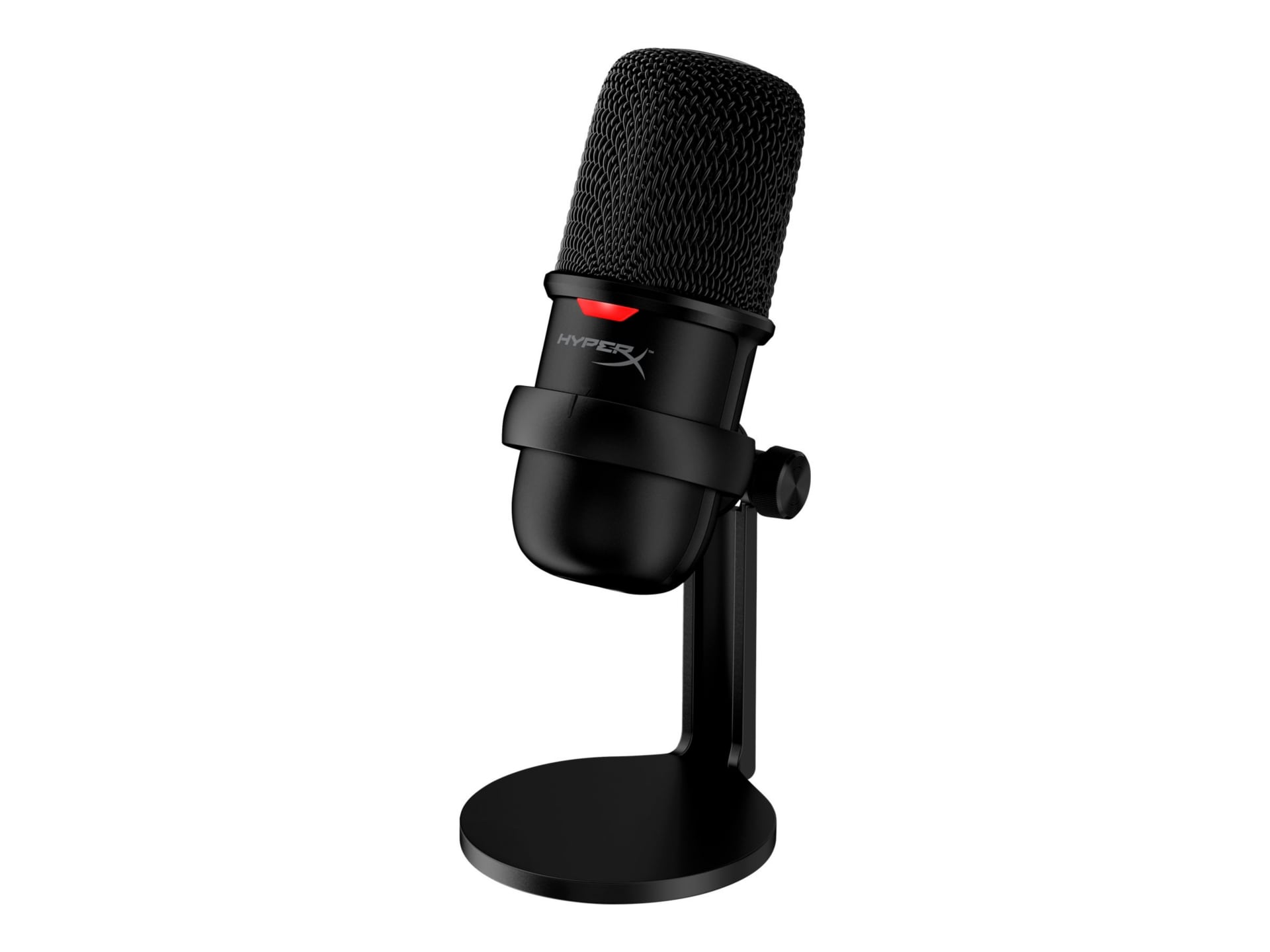 HyperX SoloCast – USB Condenser Gaming Microphone - White; Tap-to-Mute  Sensor; Cardioid Polar Pattern; For Gaming, - Micro Center