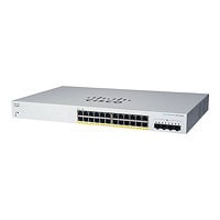 Cisco Business 220 Series CBS220-24P-4G - switch - 28 ports - smart - rack-