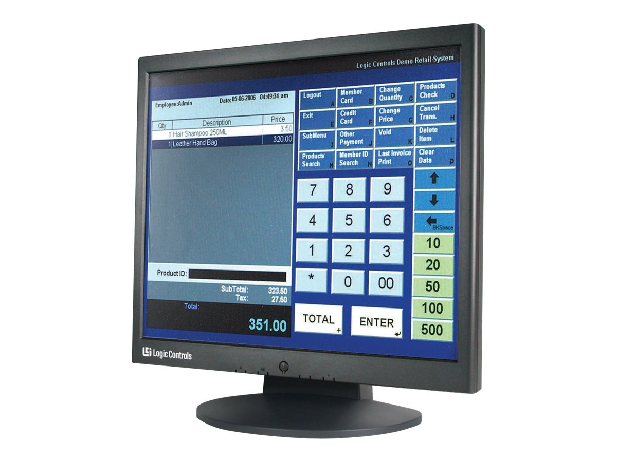 Logic Controls LE1017-J - LCD monitor - 17"