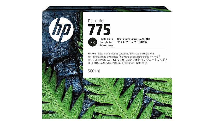 HP 775 - photo black - original - DesignJet - ink cartridge