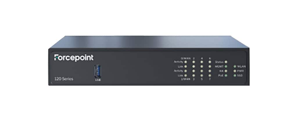 Forcepoint 120 Series Next-Generation Firewall Appliance - N120-0-XX00 ...