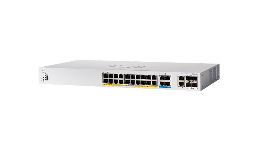 Cisco Business 350 Series 350-24MGP-4X - switch - 24 ports - managed - rack-mountable