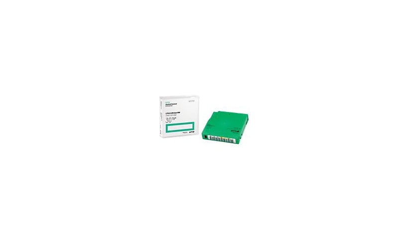 HPE LTO-8 Ultrium 30TB RW Custom Labeled Library Data Cartridges with Cases - Pack of 20