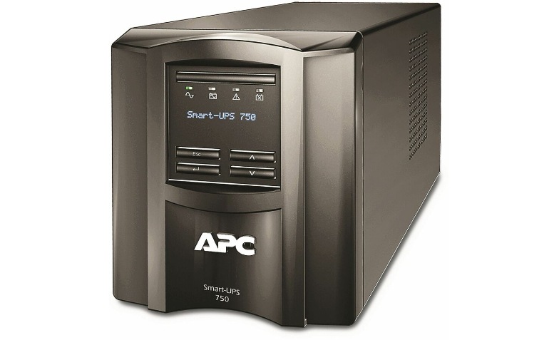 APC Smart-UPS, Line Interactive, 750VA, Tower, 120V, 6x NEMA 5-15R