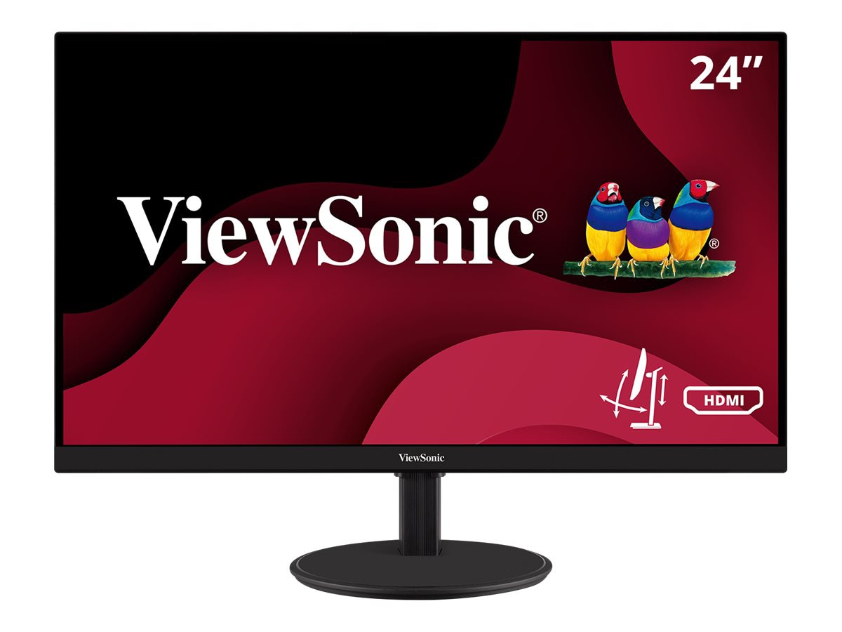 ViewSonic Value VA2447-MHJ 24" Class Full HD LED Monitor - 16:9 - Black