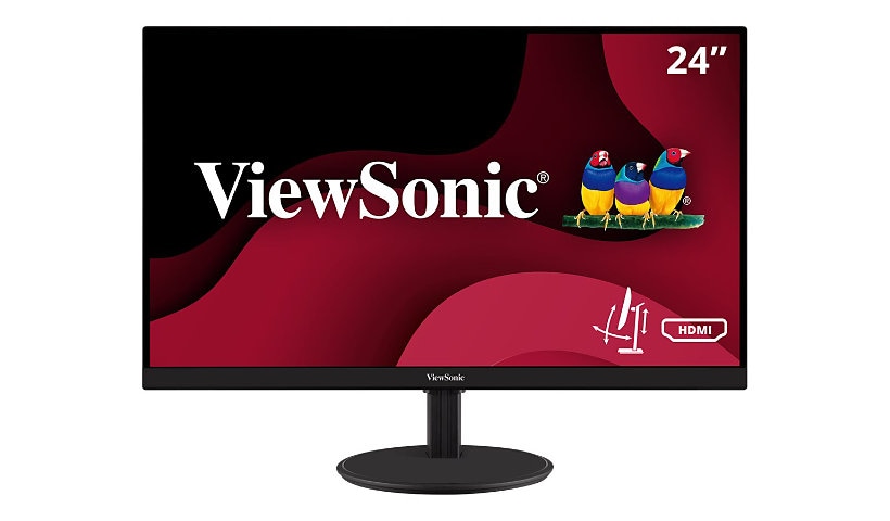 ViewSonic Value VA2447-MHJ 24" Class Full HD LED Monitor - 16:9 - Black