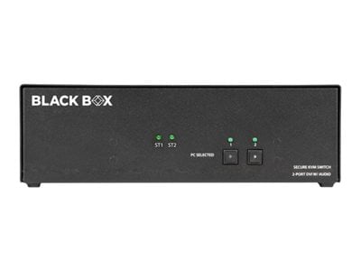 Black Box SECURE KVS4-1002D - KVM / audio switch - 2 ports - TAA Compliant
