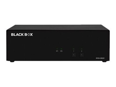 Black Box SECURE KVS4-2002V - KVM / audio switch - 2 ports - TAA Compliant