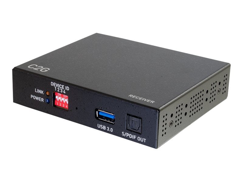 C2G 4K HDMI over IP Decoder - 4K 60Hz - video/audio/infrared/serial extende