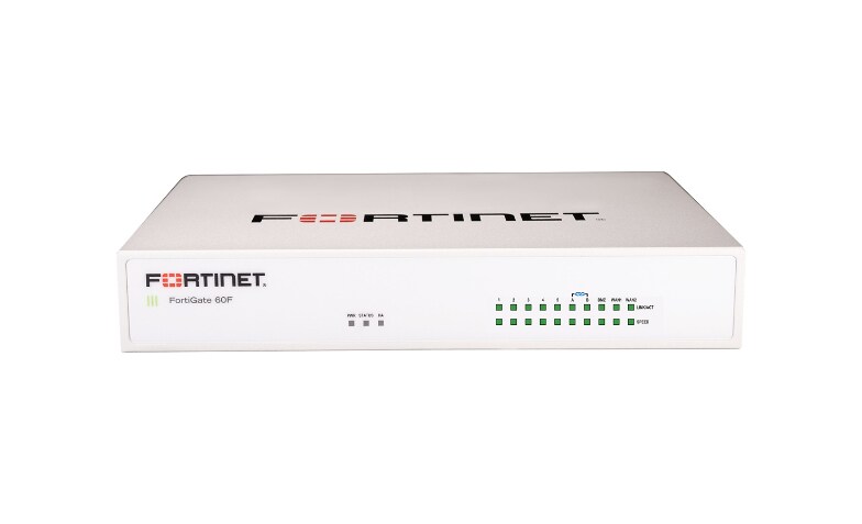 Fortinet FortiGate 60F - security appliance - with 3 years 24x7