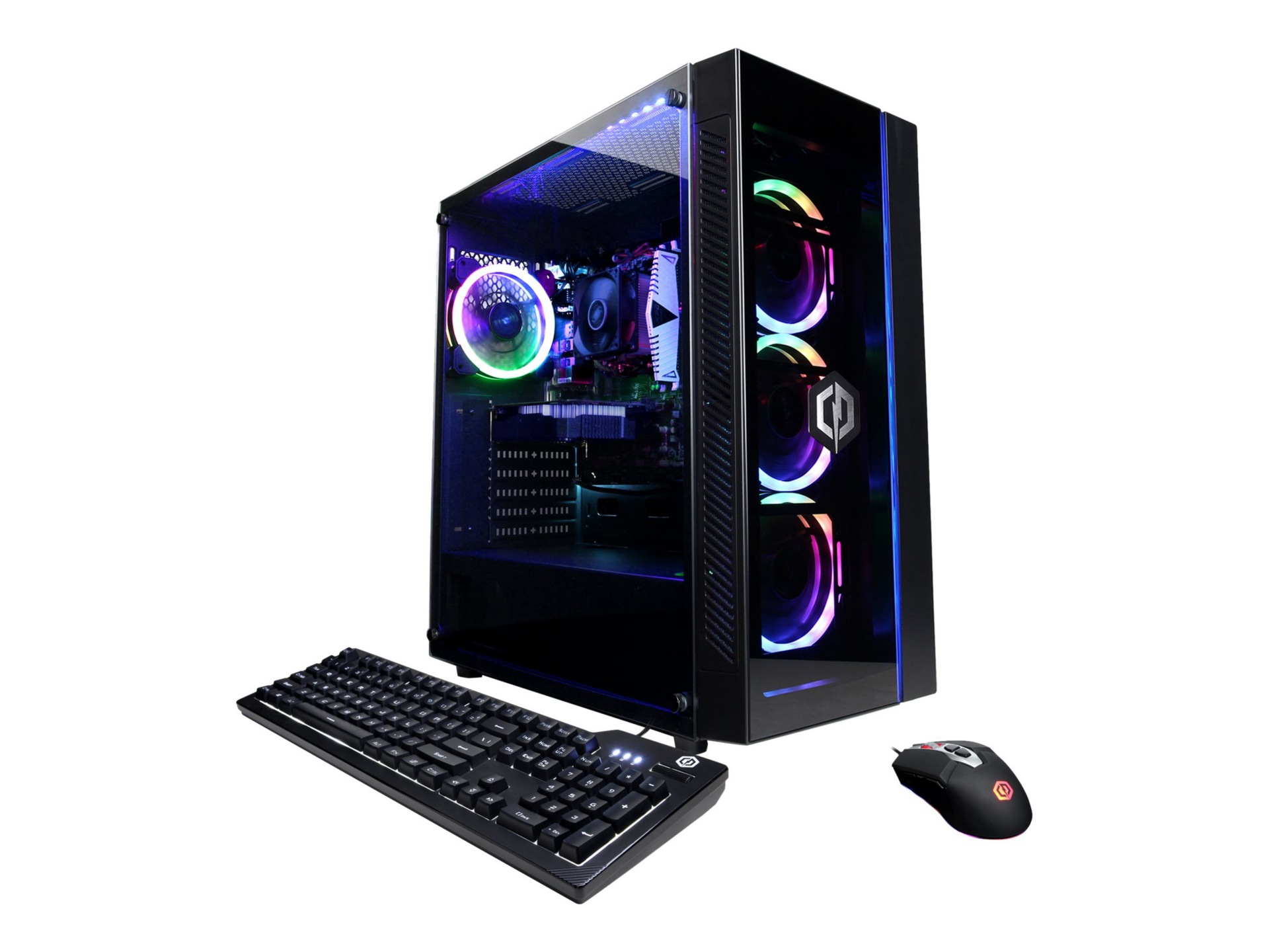 CyberPowerPC Gamer Master GMA8840CPGV6 - tower Ryzen 3 3100 3.6 GHz - 8 GB - SSD 500 GB