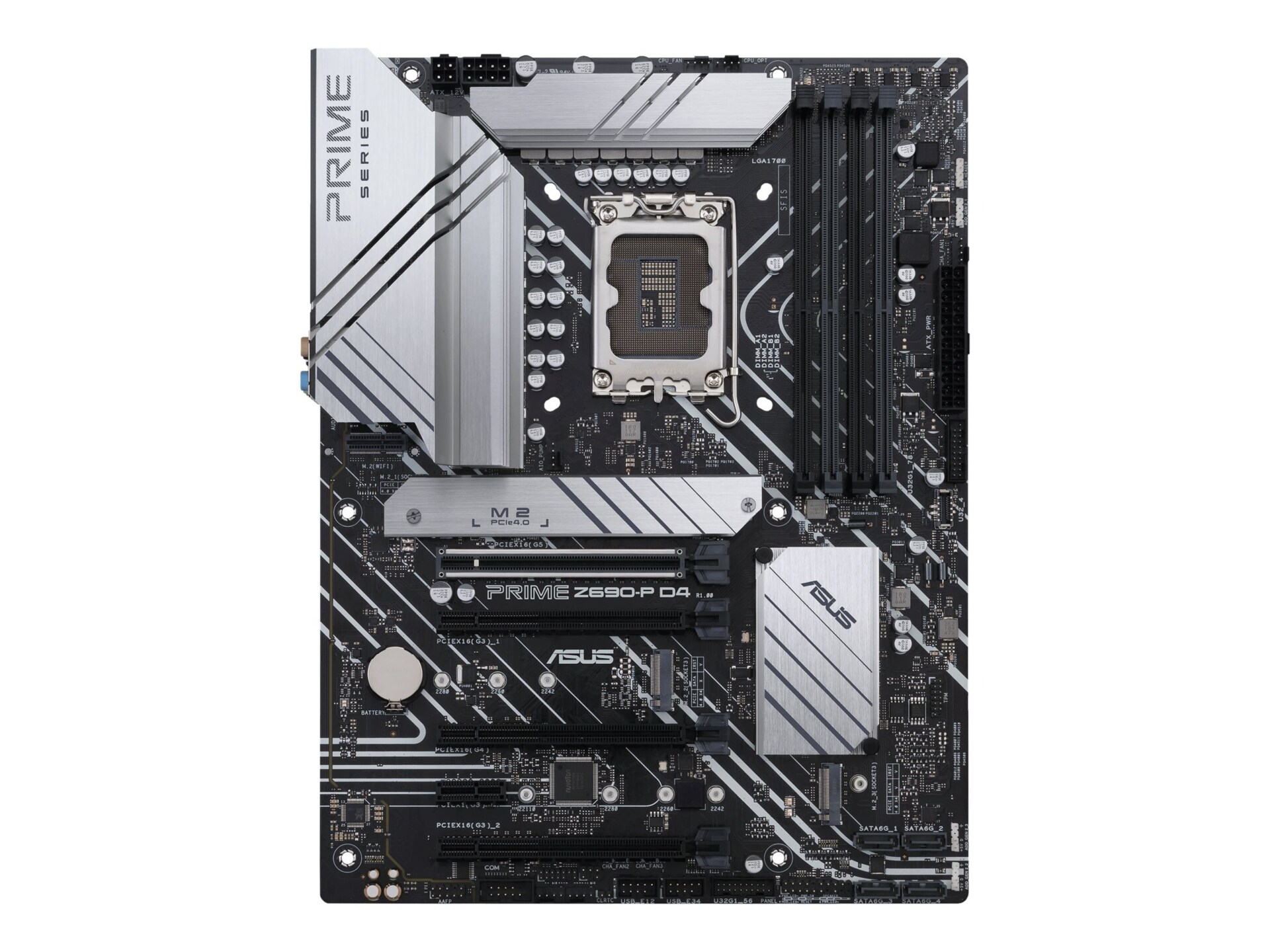 Asus PRIME Z690-P D4 - motherboard - ATX - LGA1700 Socket - Z690