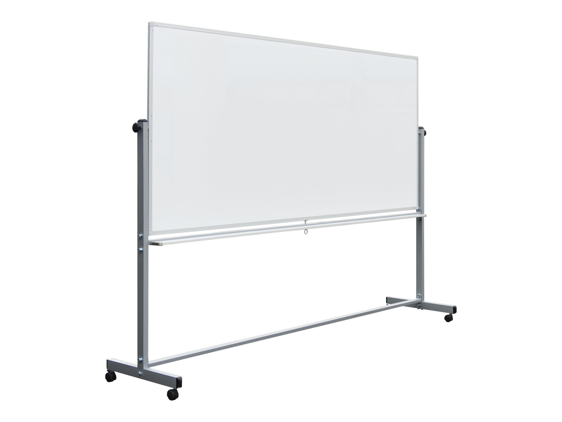 Luxor Dry Erase Magnetic Mobile Whiteboard - 72x48" - Double-Sided