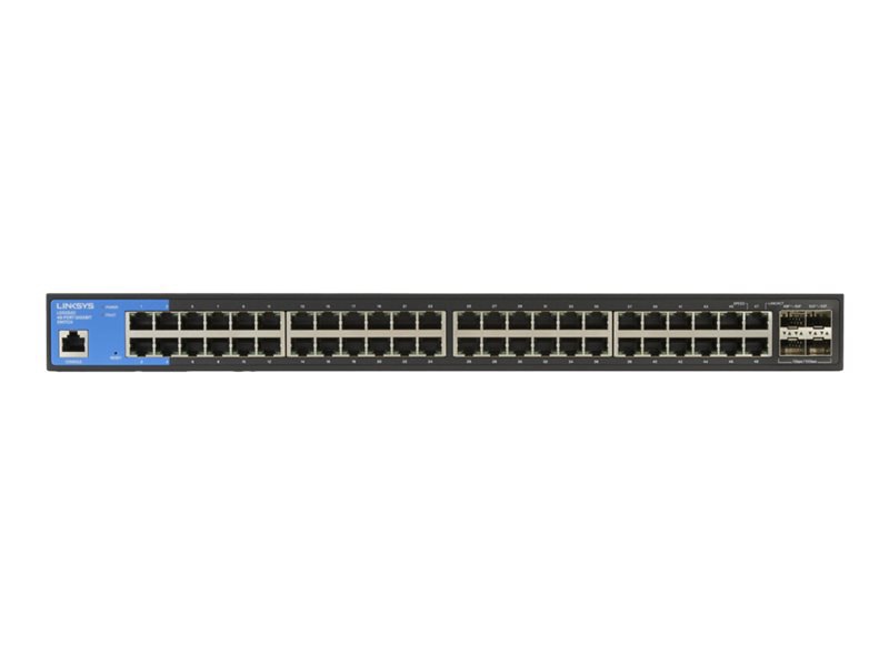 Linksys Business LGS352C - switch - 48 ports - smart - rack-mountable - TAA Compliant