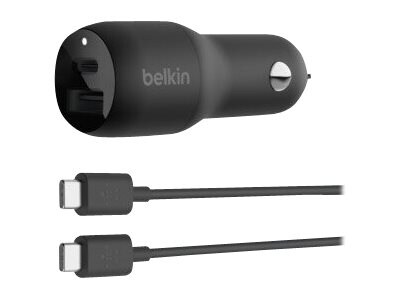 Belkin BOOST UP Dual Car Charger with PPS 37W car power adapter - USB, 24 p