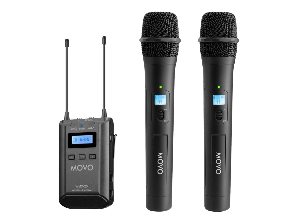 Movo WMX20RX+TH+TH - wireless microphone system