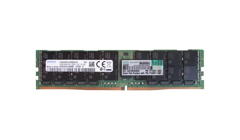 HPE SimpliVity - DDR4 - kit - 768 GB: 6 x 128 GB - LRDIMM 288-pin - 2933 MH