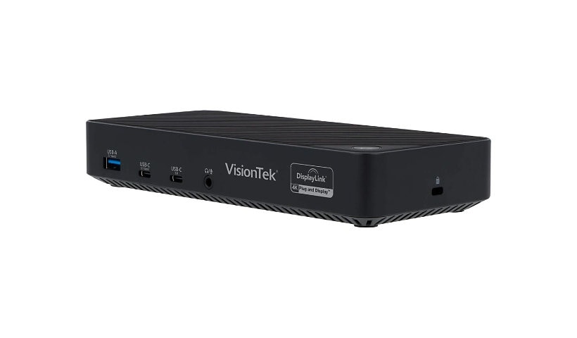 VisionTek VT7000 - Triple Display 4K USB-C Docking Station with 100W Power Delivery