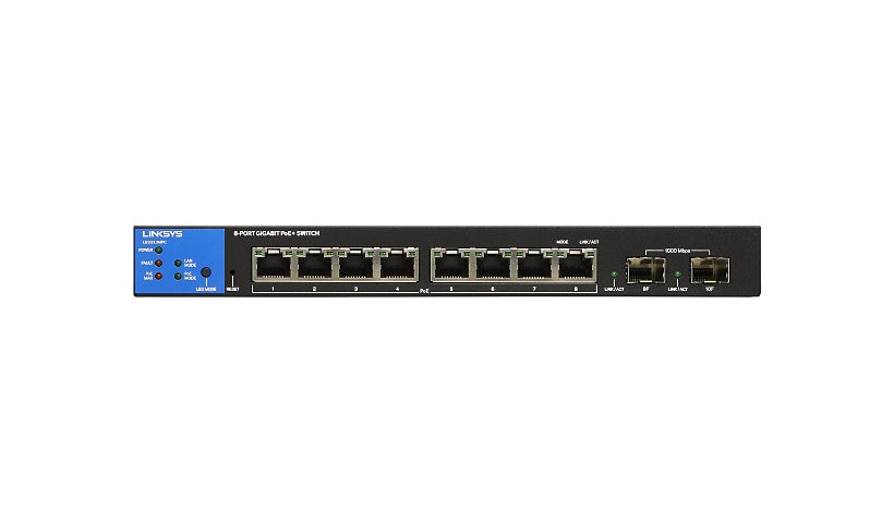 Linksys LGS310MPC - commutateur - 8 ports - intelligent - Conformité TAA