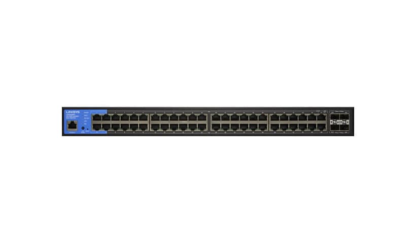 Linksys LGS352MPC - commutateur - 48 ports - intelligent - Conformité TAA